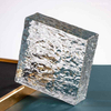 Hot Sale Transparent 150x50x50mm Crystal Solid Glass Bricks for Partition and Curtain Wall Square Glass Block for Home Hotel Decoration