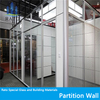 Commercial Double Glass Aluminum Office Partition with Louver Fireproof Glass Wall