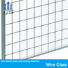 Fire Proof Clear Wire Mesh Glass with Good Quality 6.8mm 8.8mm Pattern Glass One Hour One And Half Hours Fire Rated Glass