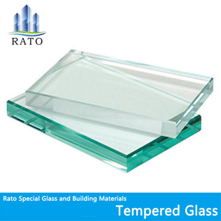 Clear Safety Tempered Glass Reflective Building Glass Price