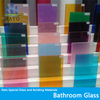 Bathroom Furniture Tempered Glass Flat Clear Tempered Glass for Sale