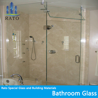 Wholesale 8mm 10mm 12mm Tempered Bathroom Glass