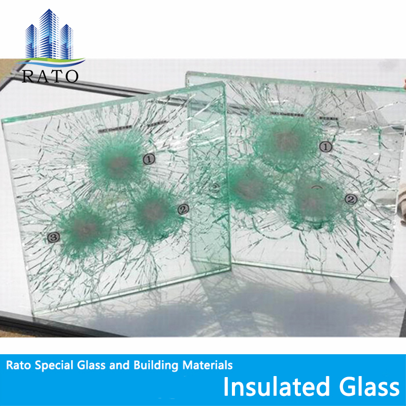 6mm, 8mm, 12mm, 16mm, Laminated Bullet Proof Impact Resistant Glass