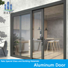 Custom New Design Interior Aluminum door casement Sliding door modern double front doors