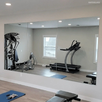 Commercial Mirrors for Gym, Yoga & Dance Studios | Project Supplier